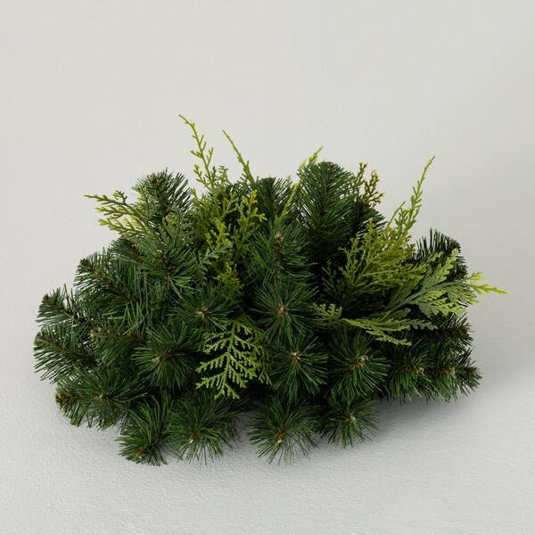SULLIVANS 7 in. H Lush Green Douglas Fir Evergreen Orb