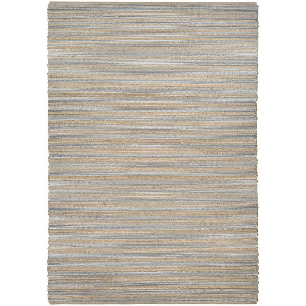 Couristan Nature's Elements Lodge Straw-Grey 2 ft. x 3 ft. Area Rug