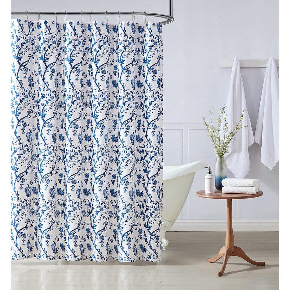 1PC NEW BATHROOM BATH FABRIC SHOWER CURTAIN 70" X 72" WITH HOOKS READY TO HANG 