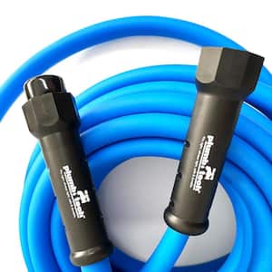 5/8 in. dia. x 75 ft. Industrial Grade Dual-Purpose Blue Synthetic Rubber Hose, BPA Free for Safe Drinking, 500-Piece BP