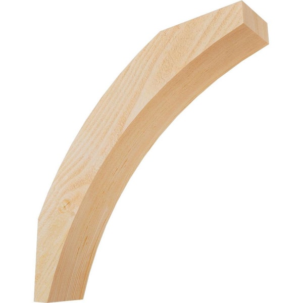 Ekena Millwork 4"W x 20"D x 20"H Thorton Rough Sawn Knee Brace, Douglas Fir