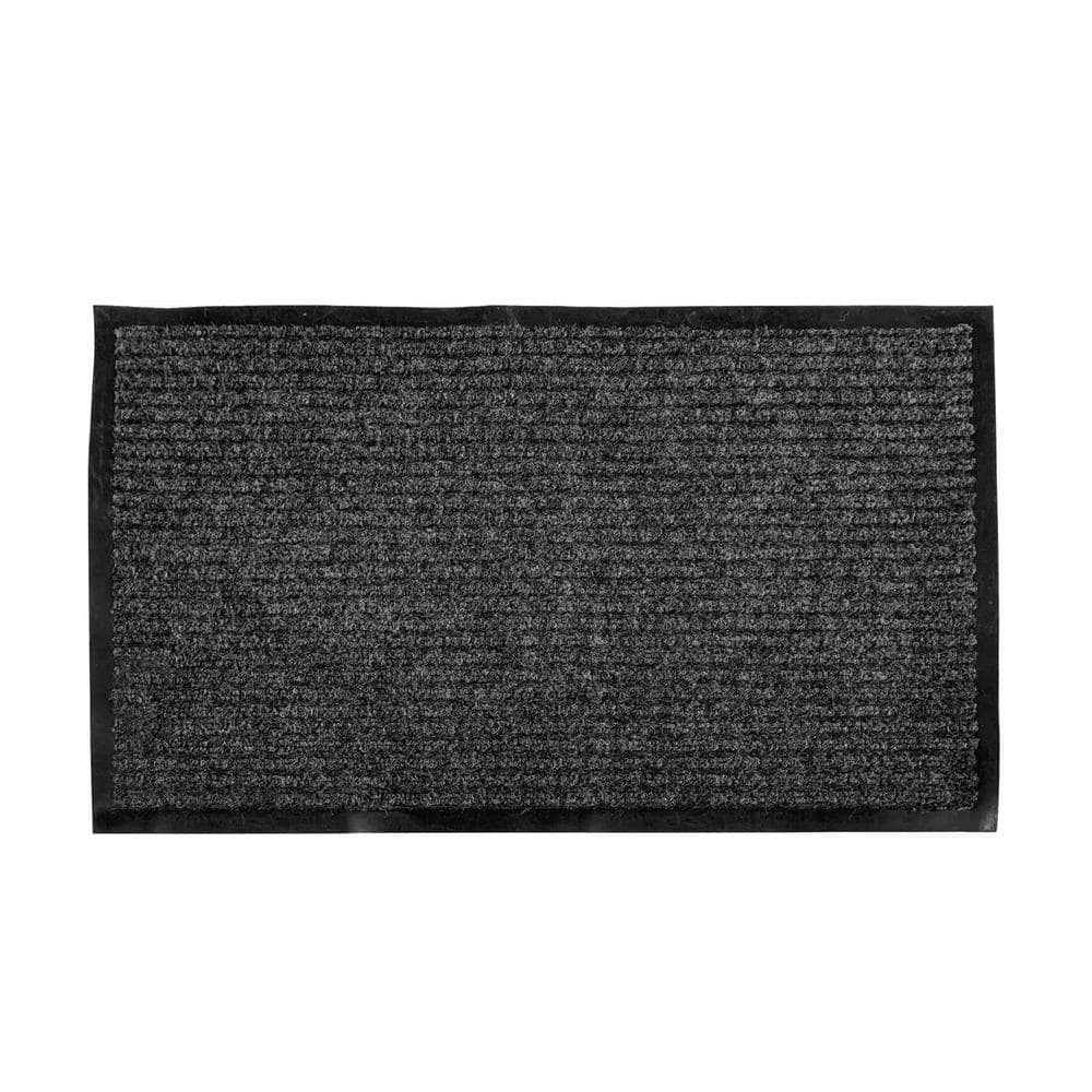 Home & More True Step Wave Rubber Doormat