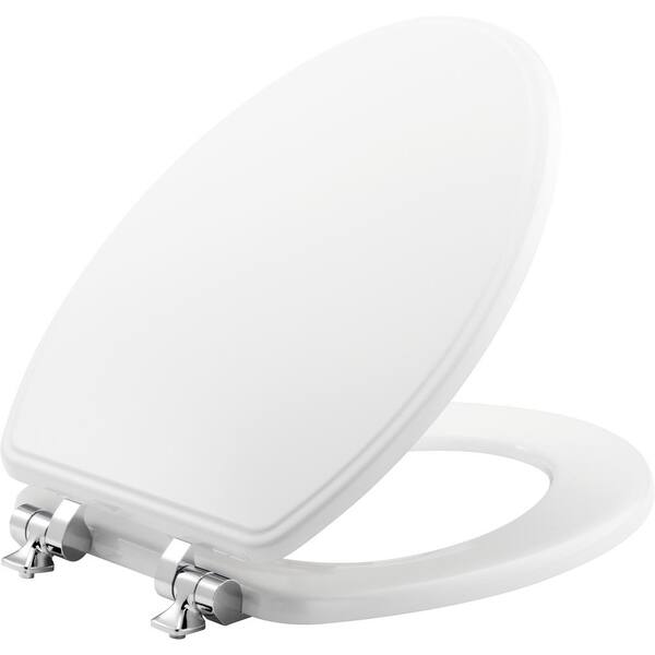 Easy Clean LibraS Heavy Duty Toilet Seat Cover Round/Elongated Slow Close 