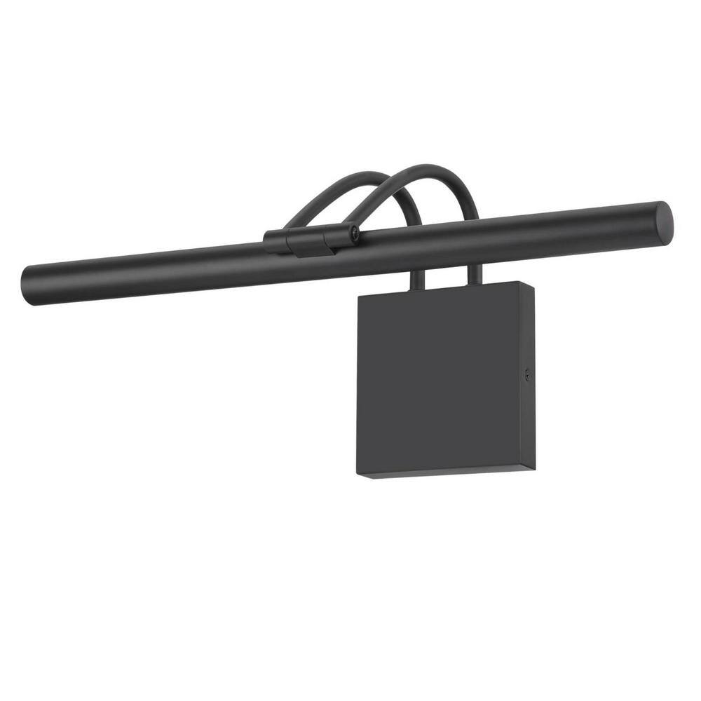 Matte Black Adjustable LED Picture Light with Dimmable Feature