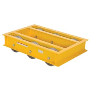 10,000 lb. 24 in. x 36 in. Open Deck Machinery Dolly