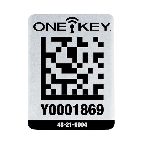 Milwaukee Large ONE-KEY Asset ID Tags For Metal Surfaces (25-Tags)