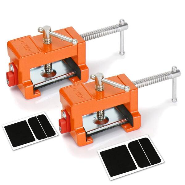 Kitchen Plimps Numhew 2-Pack Orange Cabinet Clamps for Kitchen Upgrades, Heavy Duty ...