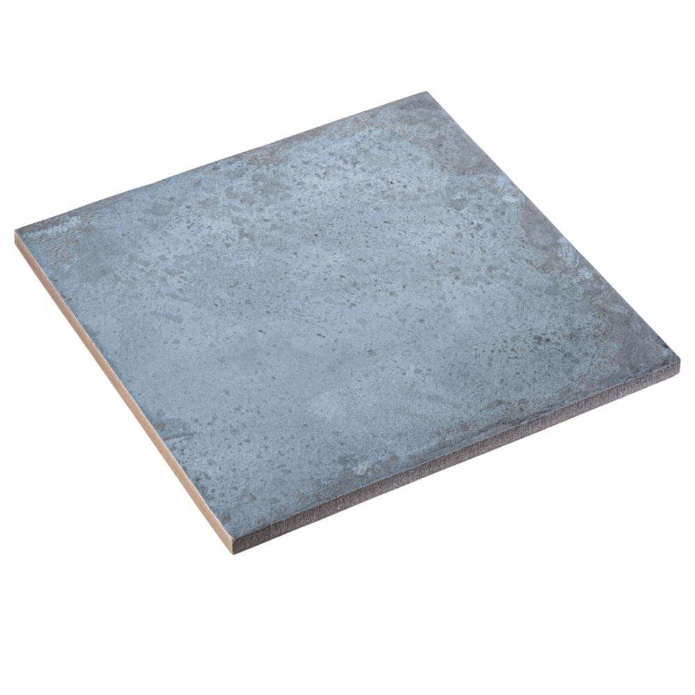 Poise Pacific Blue Matte Porcelain Square Wall and Floor Tile