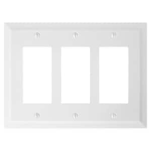 3-Gang GFCI/Decorative/Rocker Wall Plate