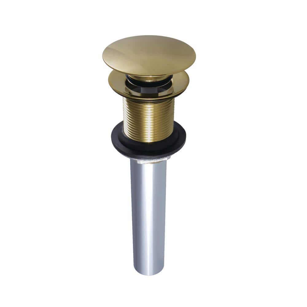 Trimscape 22-Gauge Push Pop-Up Drain without Overflow Hole, Polished Brass price history on PriceWatchPro