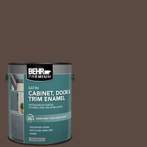 1 gal. #SC-105 Padre Brown Satin Enamel Interior/Exterior Cabinet, Door & Trim Paint