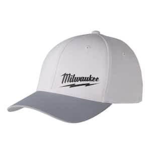 Milwaukee Large/Extra Large Dark Gray WORKSKIN Fitted Hat 507DG-LXL - The  Home Depot