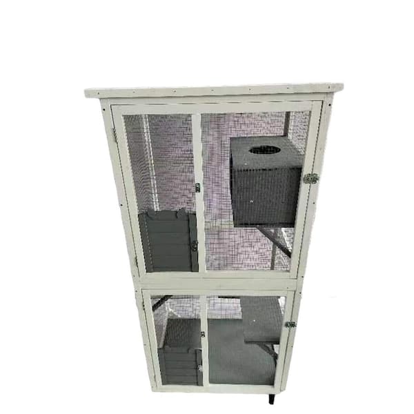 Indoor cat house sales cage