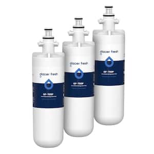 Replacement for LG LT700P Refrigerator Water Filter, 3-Pack