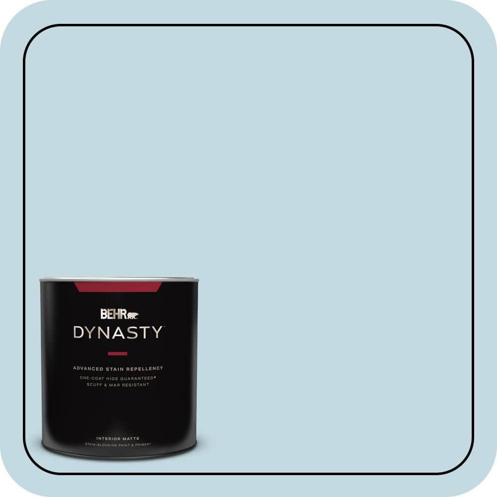 1 qt. #S480-1 Rain Dance Matte Interior Stain-Blocking Paint & Primer price history on PriceWatchPro