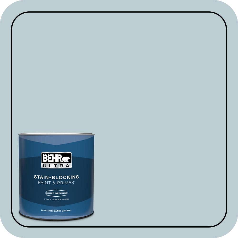 1 qt. #540E-2 Cloudy Day Extra Durable Satin Enamel Interior Paint & Primer price history on PriceWatchPro