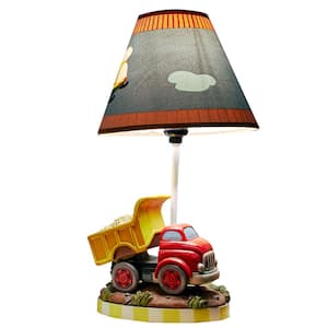 Fantasy Fields 16 in. H Multi-Colored Transportation Table Lamp