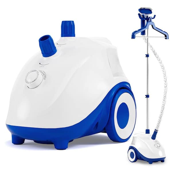 Standing Garment Steamer, 1500W Professional Clothes Steamer with Rolling Wheels for Easy Movement