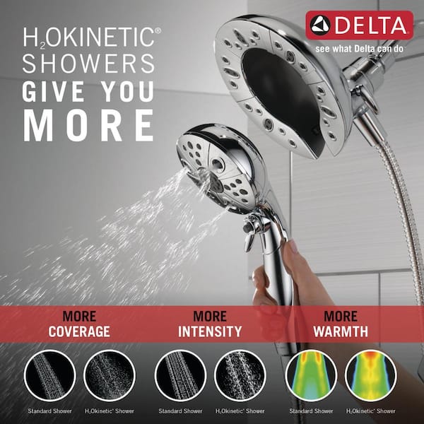 Vesna In2ition 2-in-1 Single-Handle 5-Spray Tub and Shower Faucet in Chrome (Valve Included) Vesna In2ition 2-in-1 Single-Handle 5-Spray Tub and Shower Faucet in Chrome (Valve Included)