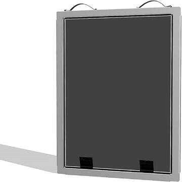 Window Screen Kit with Mesh 36 in. White
