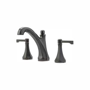 Arterra 8 in. Widespread Double-Handle Bathroom Faucet in Tuscan Bronze