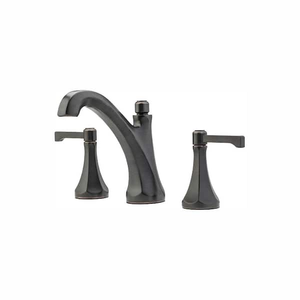 Pfister Arterra 8 in. Widespread Double-Handle Bathroom Faucet in Tuscan Bronze