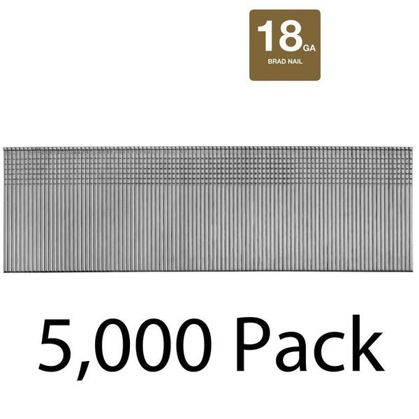 DEWALT 11/2 in. 18Gauge Glue Collated Brad Nails 2 Boxes (2500 per