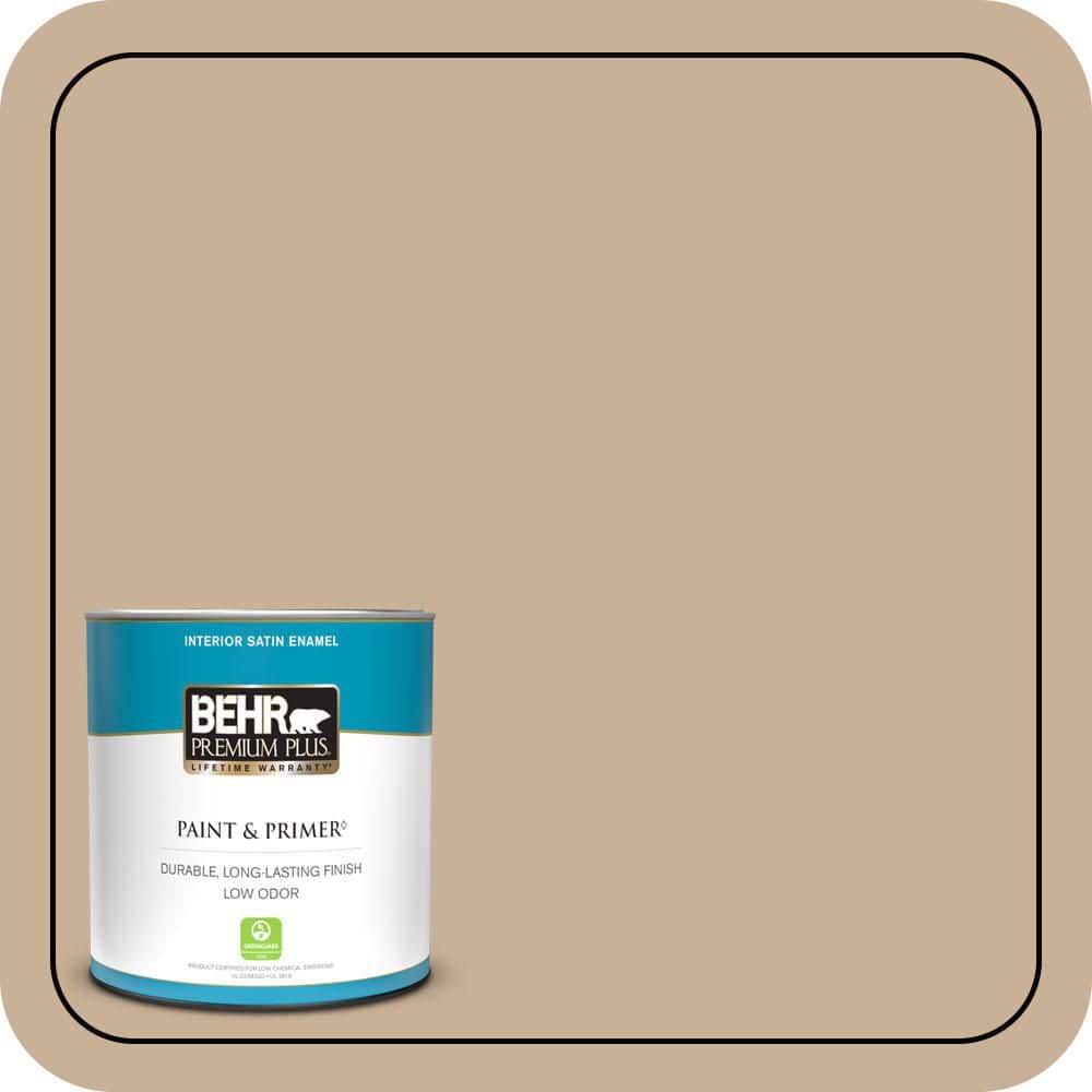 1 qt. #MQ2-46 Basswood Satin Enamel Low Odor Interior Paint & Primer price history on PriceWatchPro