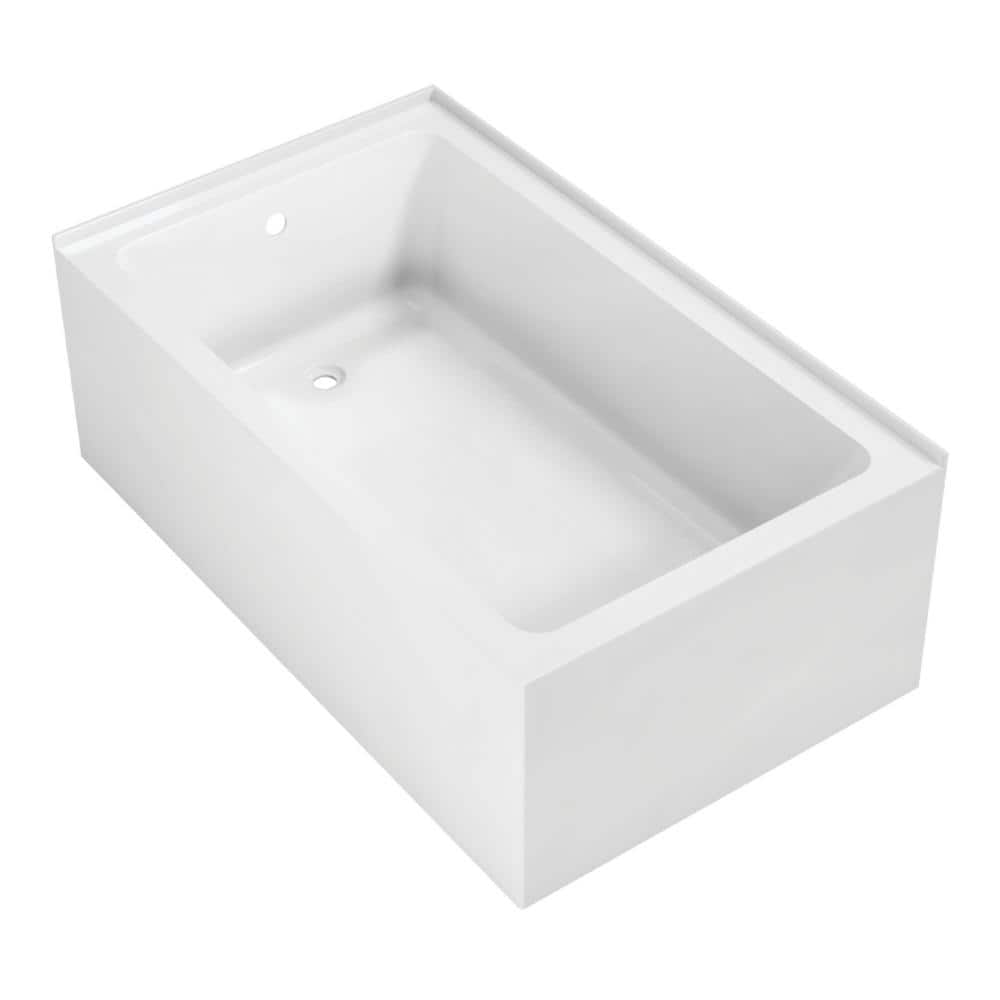 white-kingston-brass-alcove-