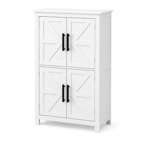 Bedroom Floor Storage Cabinet Freestanding Kitchen Pantry Cabinet Storage Organizer for Home