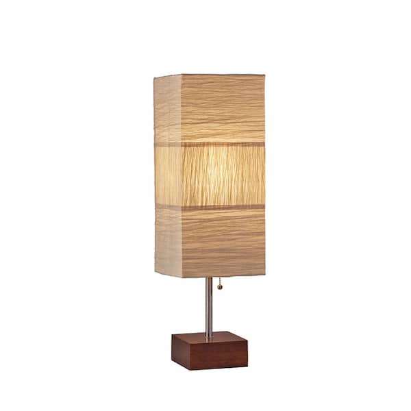 Adesso Sahara 26 in. Brown Table Lamp