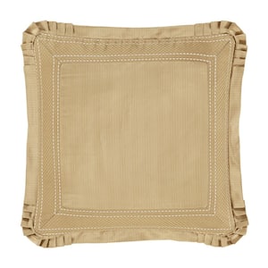 Augustina Gold Polyester Euro Sham 26 x 26 in.