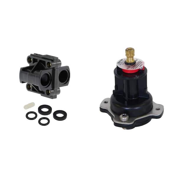 Pressure Balance Unit GP500520/GP800820 for Kohler Shower and 3 3/4 in. Broach Single Lever Cartridge GP77759 Combo