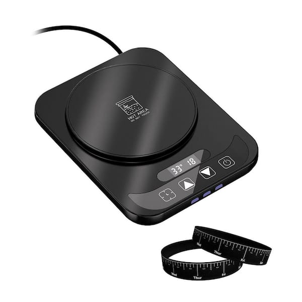 Sourdough Starter Warmer with 1°F Precision Thermostat 70-100°F, 12-Hour Timer, Smart Memory, Fits 24-40 oz. Jars