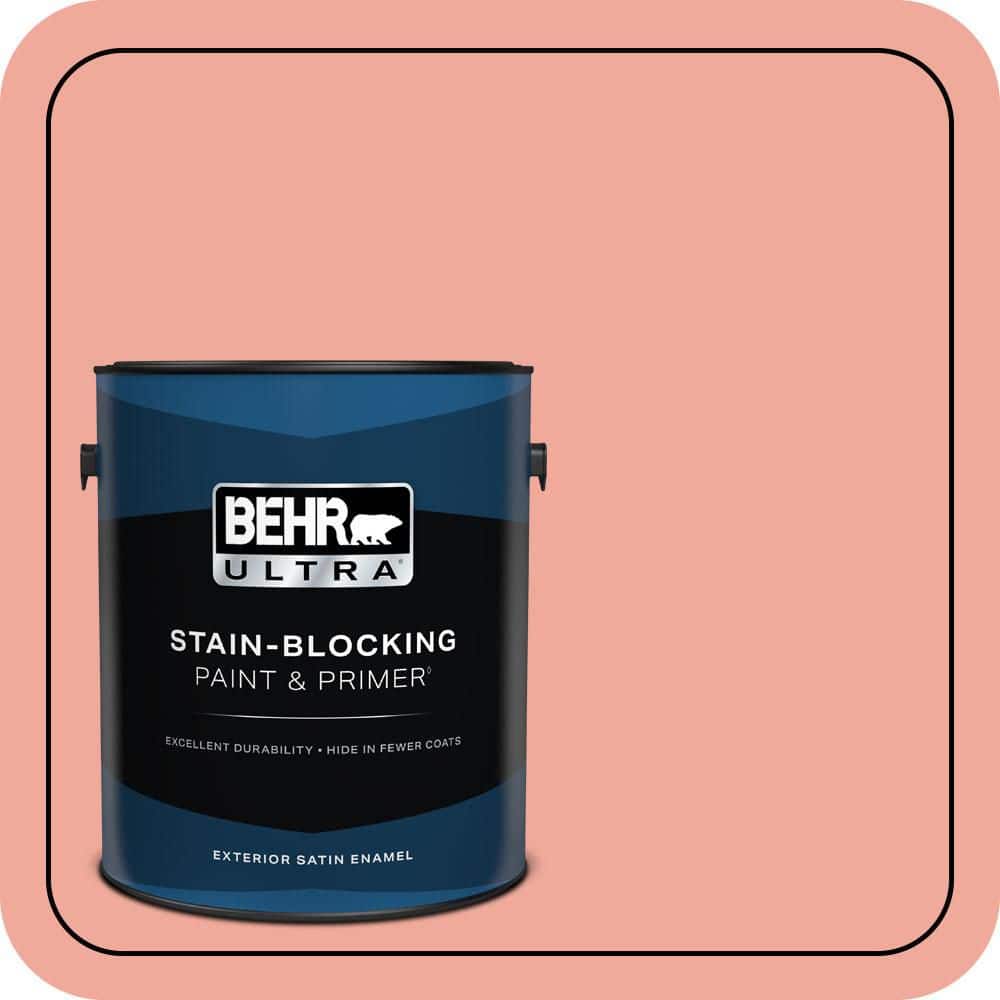 1 gal. #200D-4 Powdered Petals Satin Enamel Exterior Paint & Primer price history on PriceWatchPro