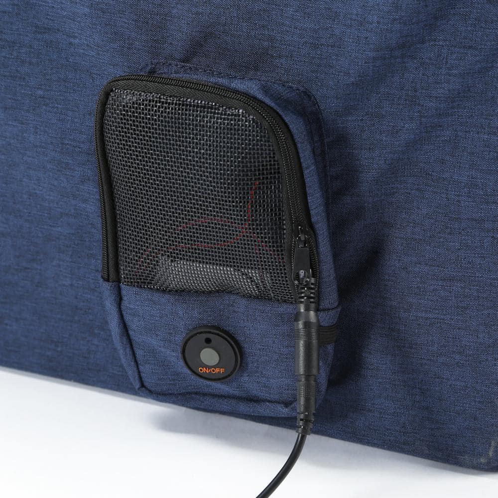 Small Navy Electronic Heating and Cooling Pet House