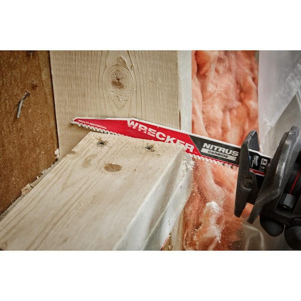 Milwaukee 9 in. 6 Teeth Per Inch WRECKER Nitrus Carbide Teeth