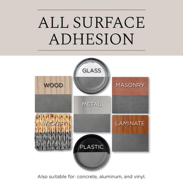 11 oz. All Surface Flat Metallic Antique Nickel Spray Paint and Primer in One (6-Pack)