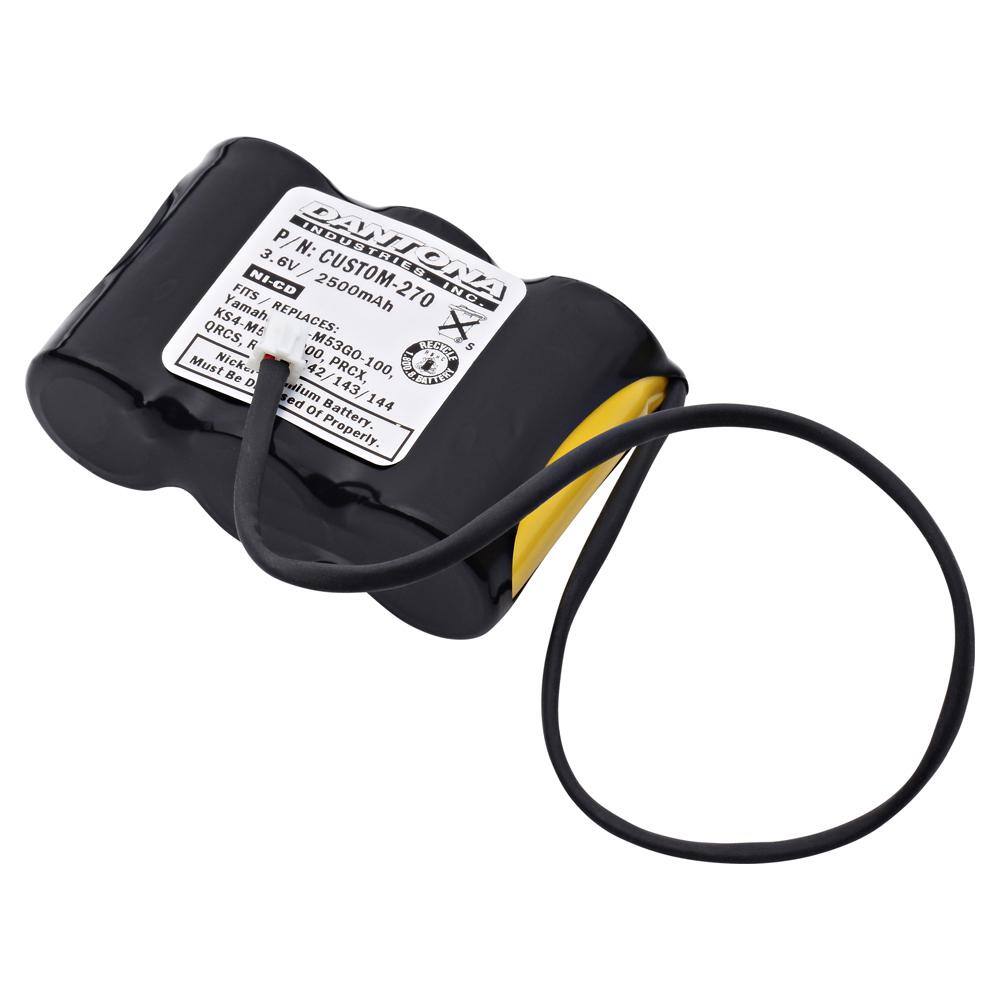 3.6V NICAD 2500mAh Emergency Lighting Battery RCX142