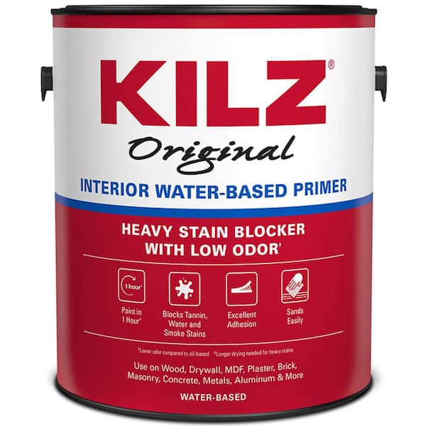 Original 1 gal. White Water-Based Interior Primer, Sealer, and Stain Blocker