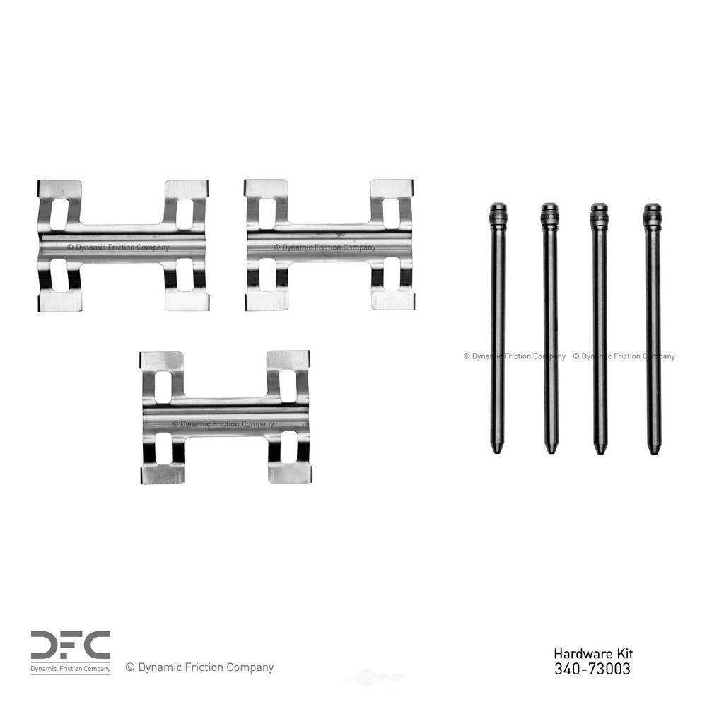 DFC Disc Brake Hardware Kit 34073003 The Home Depot
