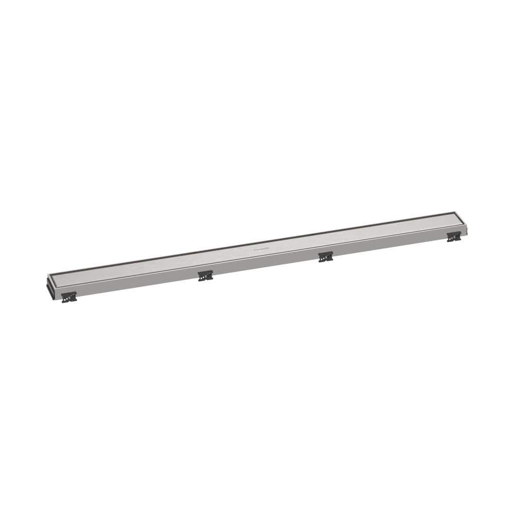 RainDrain Match Stainless Steel Linear Tileable Shower Drain Trim for 35 1/4 in. Rough in Brushed Stainless Steel price history on PriceWatchPro