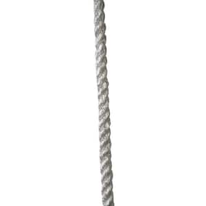 5/8 in. x 200 ft. Nylon Twist Rope, White