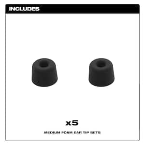 Jobsite Earbuds Foam Ear Tip Kit - Size Medium