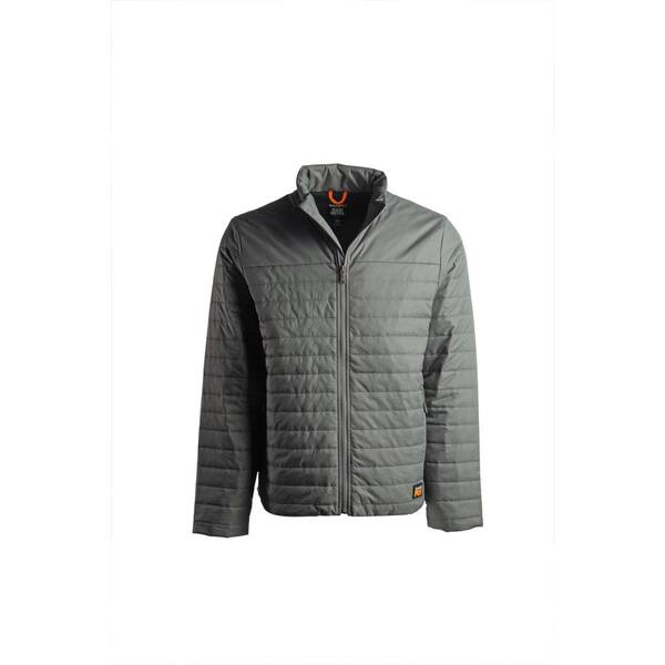 Timberland PRO Mt. Washington Men's Size L Gargoyle Insulated Modern Fit Nylon Jacket