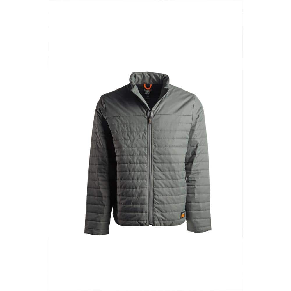 Timberland PRO Mt. Men's Size XXL Gargoyle Insulated Modern Fit Nylon Jacket TB0A1V2XG77-XXL - The