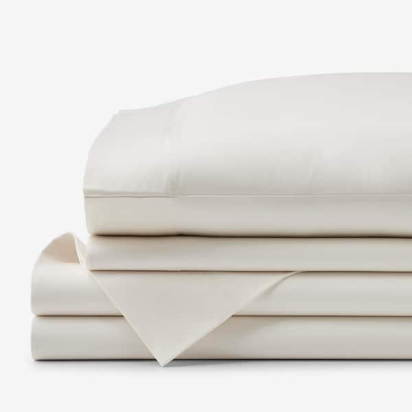 The Company Store Company Cotton Ivory Sateen Full Sheet Set