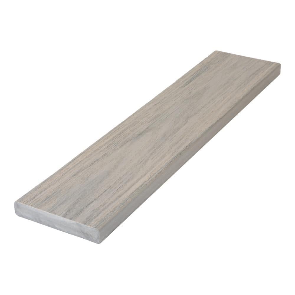 Wolf Serenity 1 in. x 6 in. x 20 ft. Decking Deck Board, Silver