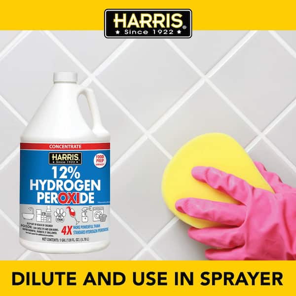 Harris - 128 oz. 12% Hydrogen Peroxide All Purpose Cleaner