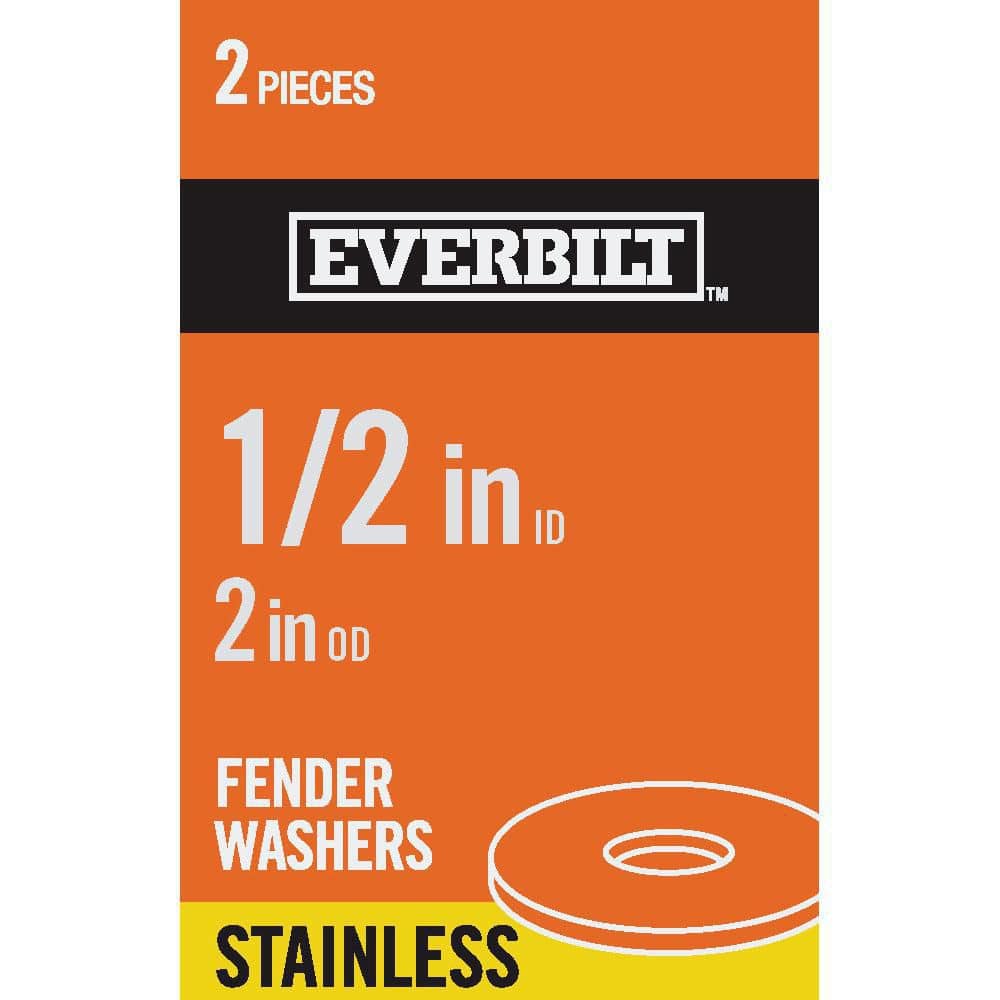 Reviews For Everbilt 1 2 In. X 2 In. Metallic Stainless Steel Fender 